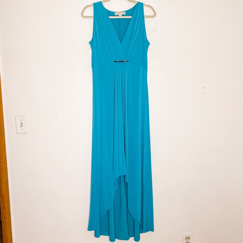 Turquoise High/Low Maxi from Michael Kors